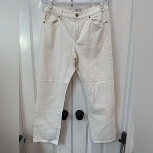 Cabi 6072 White 100% Boyfriend Vintage White Jeans